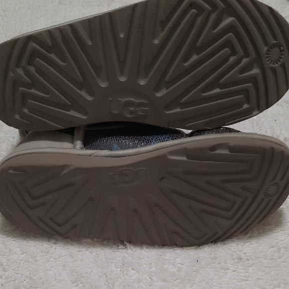UGG Blue and Gray Sequin Star Boots - Picture 15 of 15